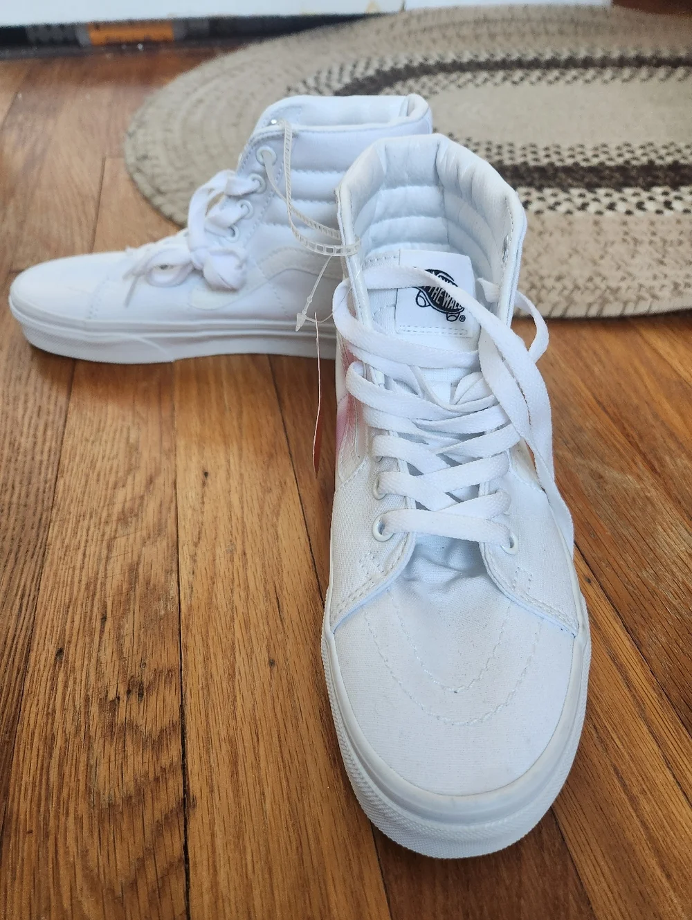 Vans Sk8-Hi Sneakers in White